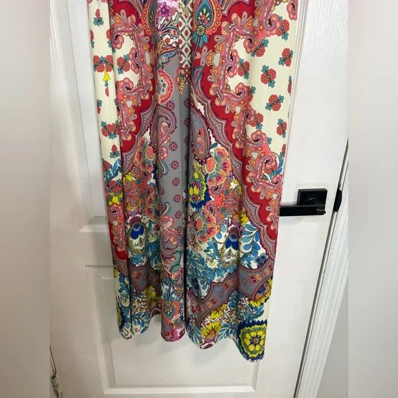 Johnny Was Maxi Tank Top Dress Paisley M - Picture 3 of 5